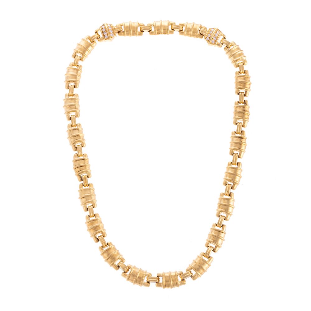 Appraisal: A Judith Ripka Necklace in K Yellow Gold K yellow