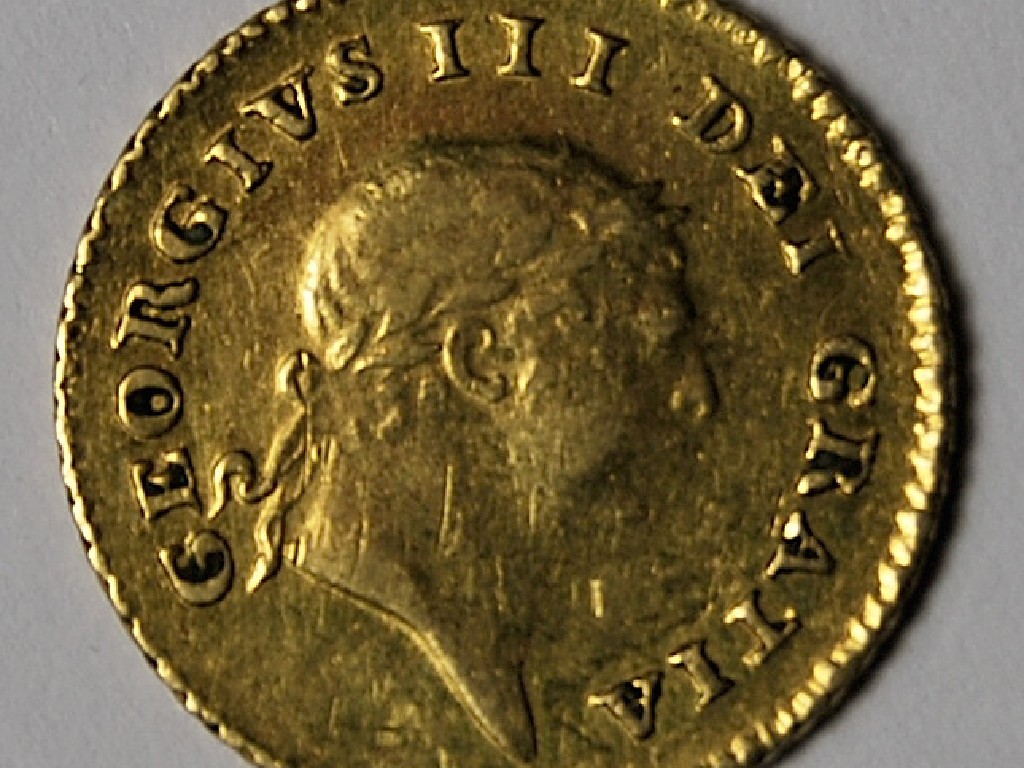 Appraisal: A George III third guinea