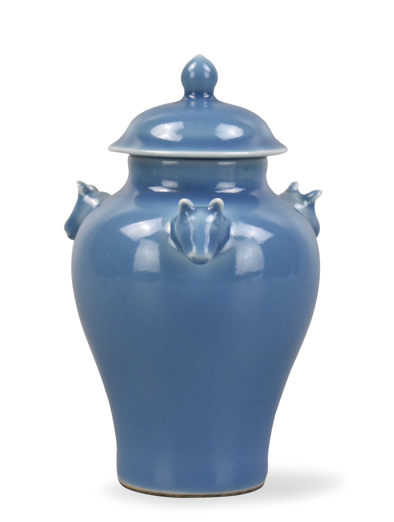 Appraisal: A Chinese Yongzheng mark and of the period blue glazed