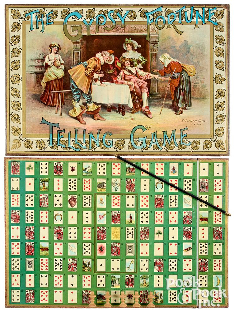 Appraisal: McLoughlin Bros Game of Gypsy Fortune Telling McLoughlin Bros Game