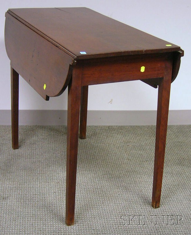 Appraisal: Federal Cherry Drop-leaf Pembroke Table