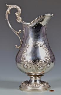 Appraisal: Lexington Ky Coin Silver Water Pitcher Garner Winchester Lexington Kentucky