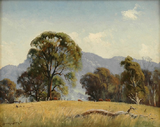 Appraisal: Leonard Long born Cambewarra Foothills Nowra oil on board signed