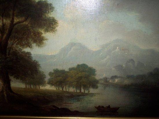 Appraisal: th Century English SchoolRiver Landscapeoil on canvas cm x cm