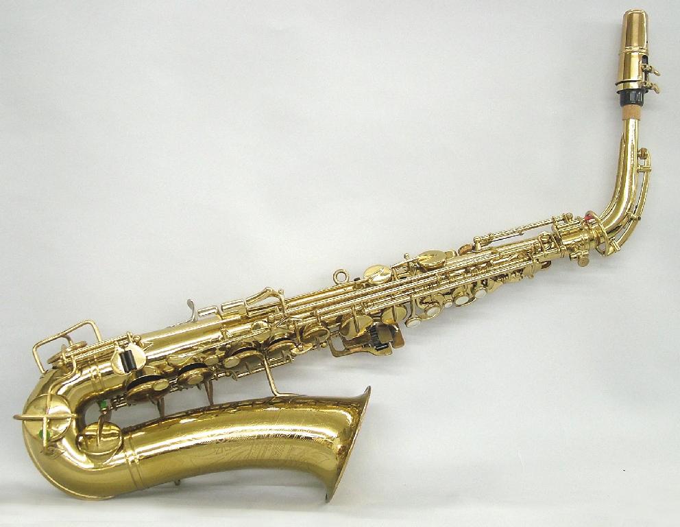 Appraisal: The Buescher Aristocrat alto saxophone circa case