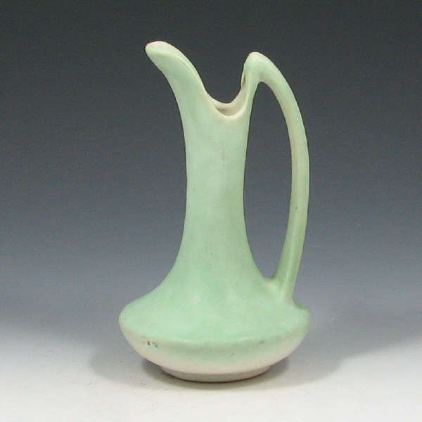 Appraisal: Niloak Ewer - Mint Niloak ewer in light green matte