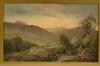 Appraisal: W C - Welsh Mountain Landscape with Sunset by Frederick