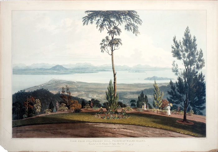 Appraisal: VIEW FROM STRAWBERRY HILL PRINCE OF WALE'S ISLAND PENANG Large-folio