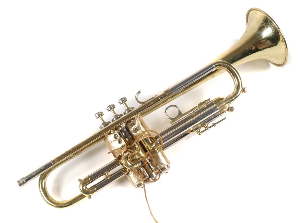 Appraisal: Buddy Verdi's personal Martin trumpet Serial circa No breaks or