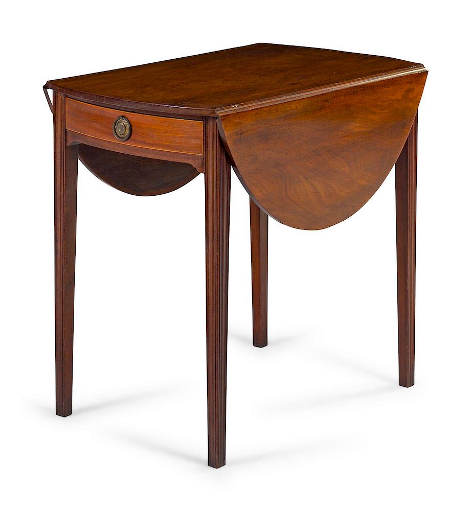 Appraisal: An English Mahogany Pembroke Table An English Mahogany Pembroke Table