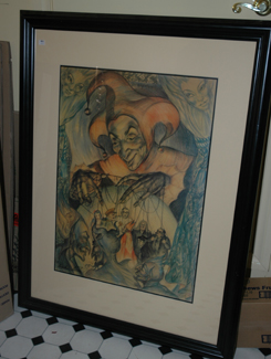 Appraisal: ROSALIE NORTON FRAMED REPRODUCTION PRINT