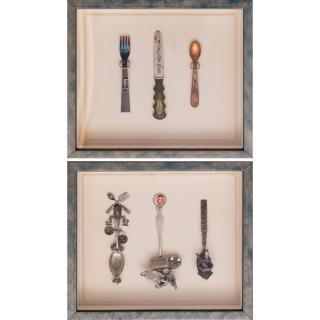 Appraisal: Artist Unknown th Century Flatware and Spoons Mixed metals Artist