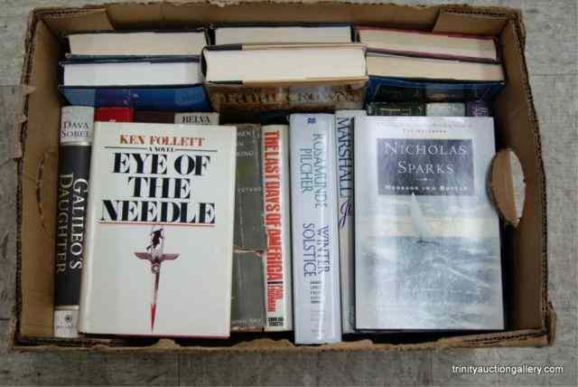 Appraisal: Box of Modern Era Novels This is a nice box