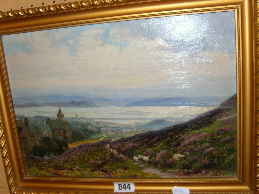 Appraisal: A late th century oil painting on board of a