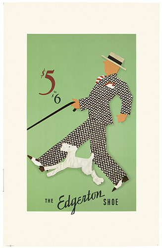 Appraisal: VARIOUS ARTISTS THE EDGERTON SHOE Group of posters Circa x