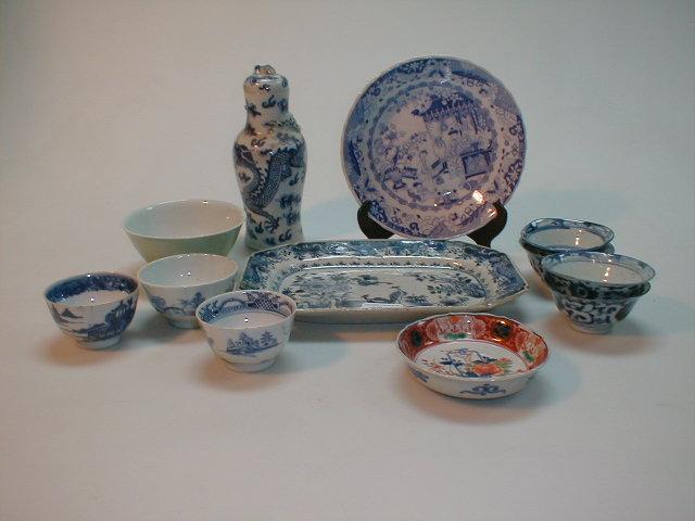 Appraisal: A set of four late thC Chinese blue and white