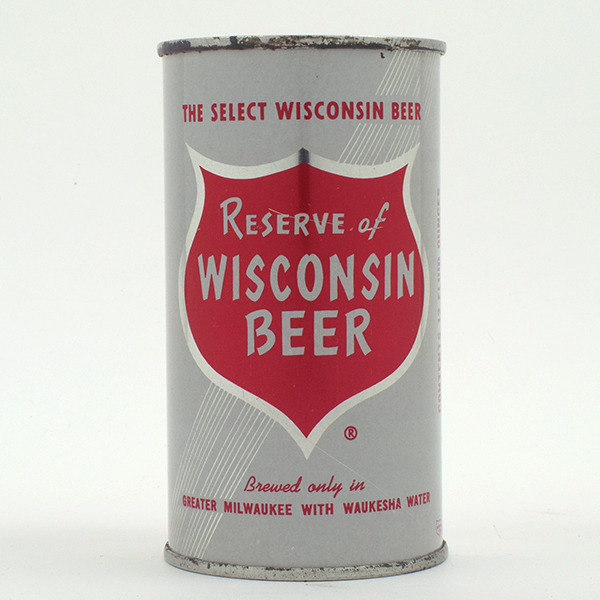 Appraisal: Reserve of Wisconsin Beer Flat Top FOX HEAD - Reference