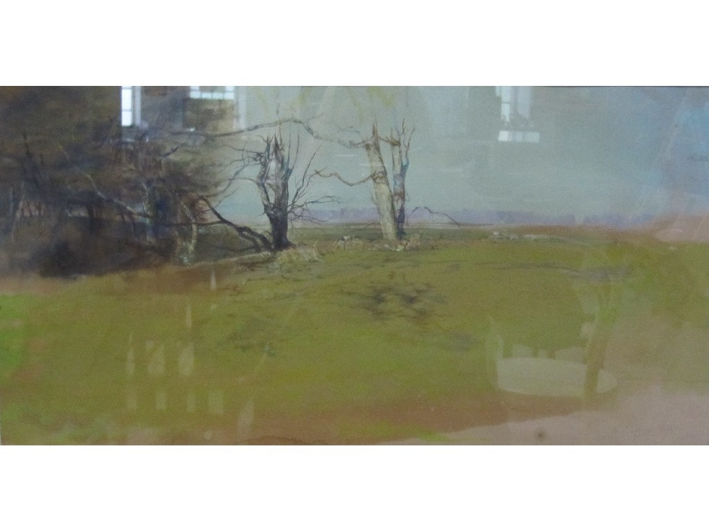 Appraisal: A LINDSAY Watercolour landscape signed and dated