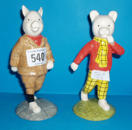 Appraisal: Rupert Bear Podgy Pig Limited Edition Boxed With Certificate