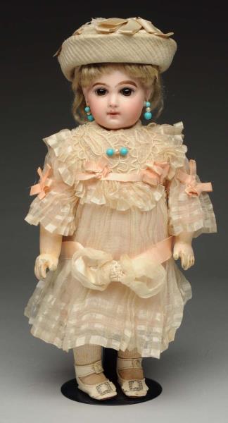 Appraisal: Stunning E J B b Doll French bisque socket head