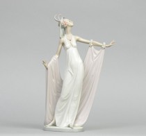 Appraisal: Lladro Grand Dame Sculptor Jose Puche Issued Retired Apprx -