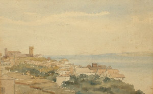 Appraisal: Follower of David Cox I OWS - - Coastal view