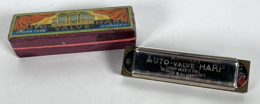 Appraisal: AUTO-VALVE-HARP ORGAN TONE HARMONICAVery nice Auto-Valve-Harp made in Germany by