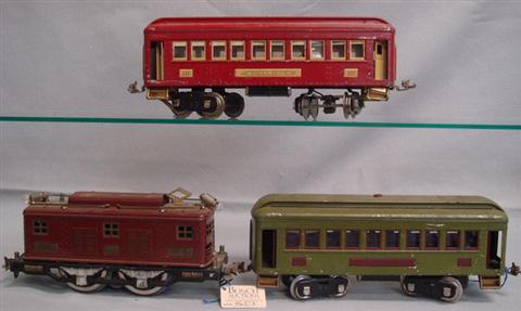 Appraisal: Lionel standard gauge train set locomotive cars some scratches and