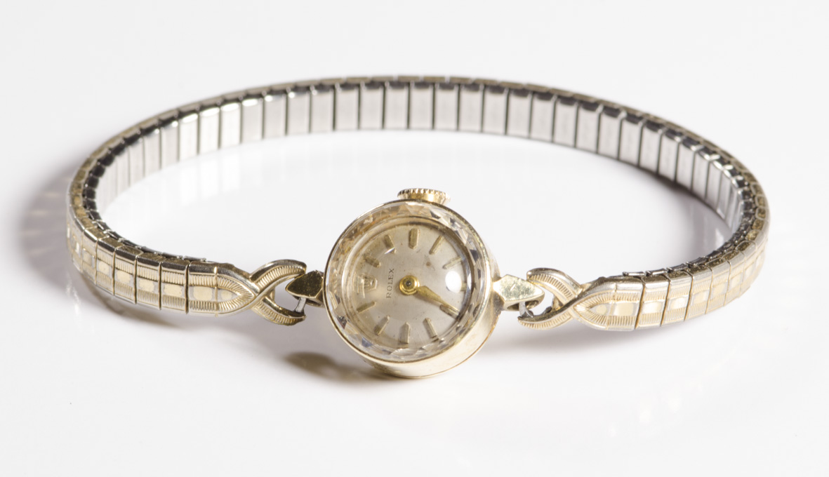 Appraisal: LADY'S ROLEX WRIST WATCH having a round K gold case