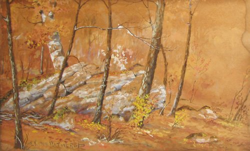 Appraisal: Artist Witherup Harry King American - Title Landscape Detail Date