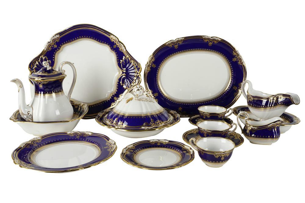 Appraisal: SPODE 'LANCASTER' PORCELAIN SERVICEprinted factory marks comprising dinner plates dia