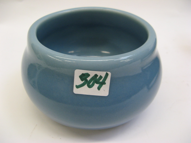 Appraisal: ROOKWOOD POTTERY BOWL Light blue diameter in height in Marked