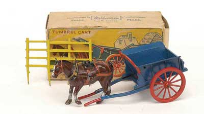 Appraisal: Britains - Set F - Tumbrel Cart Post War Version