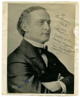 Appraisal: Houdini Harry Signed Photograph of Houdini Seattle La Pine Studio