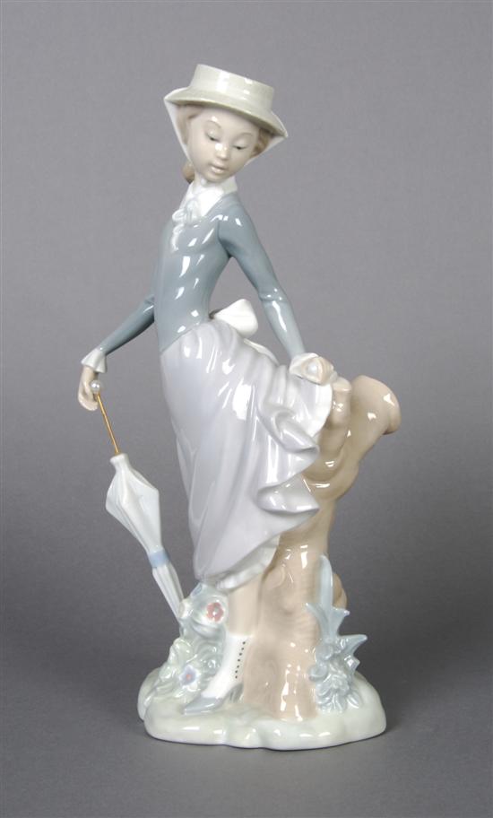 Appraisal: A Lladro Figural Group Height inches