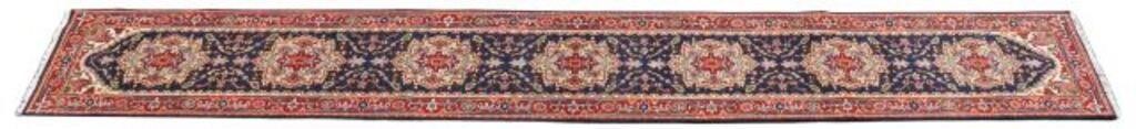 Appraisal: Hand-tied Serapi runner India approx ' l ' w