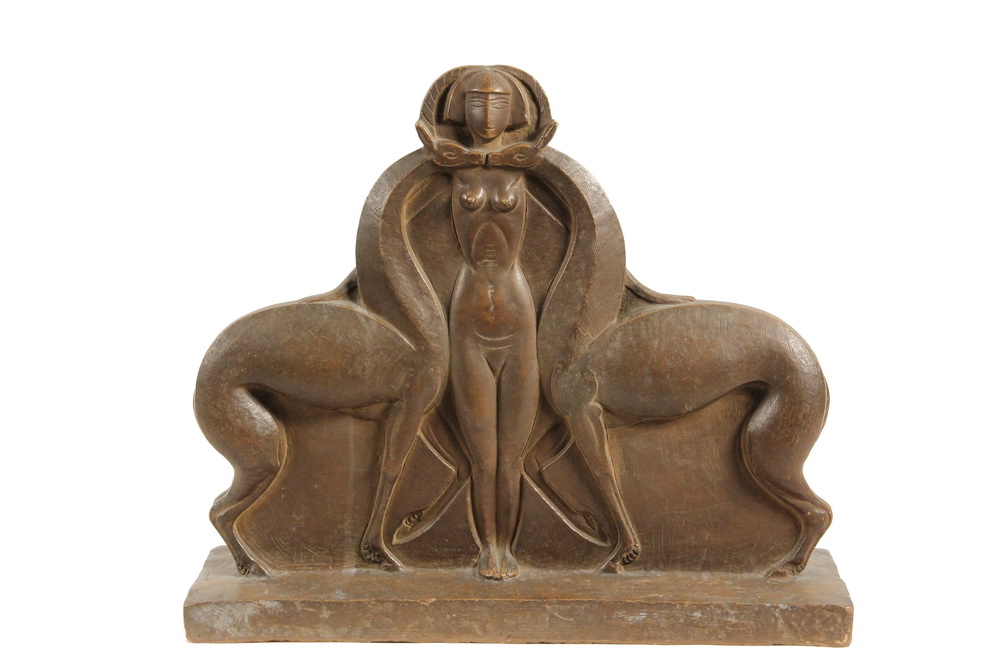 Appraisal: AKOP UR GURDJAN NY Armenia - - Art Deco Nude