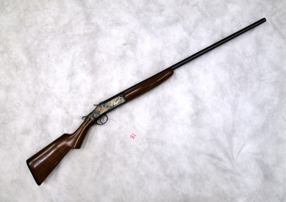 Appraisal: IVER JOHNSON'S ARMS CYCLE WORKS CHAMPION SINGLE BARREL SHOTGUN gauge