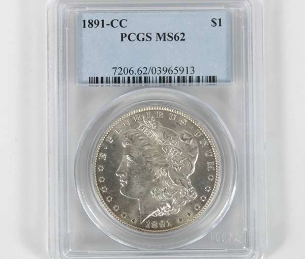 Appraisal: -CC Morgan Silver Dollar PCGS MS Carson City