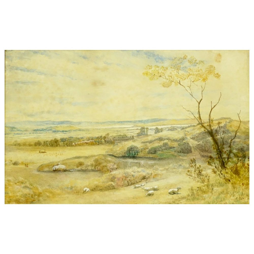 Appraisal: David Cox the Elder - Watercolor David Cox the Elder