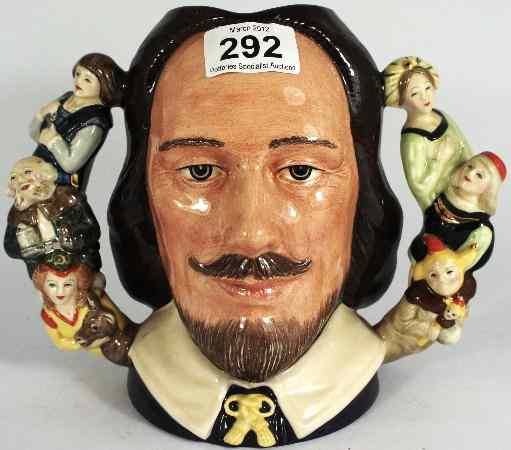 Appraisal: Royal Doulton Large Character Jug William Shakespeare D