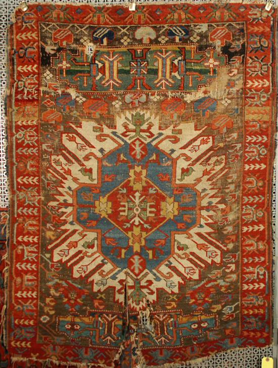 Appraisal: ZEJWA RUG Caucasian circa feet inches x feet inches