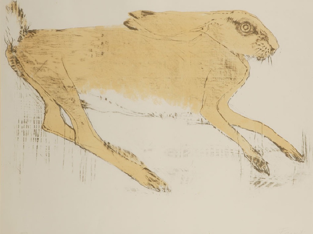 Appraisal: DAME ELISABETH FRINK Hare from the Images series signed in