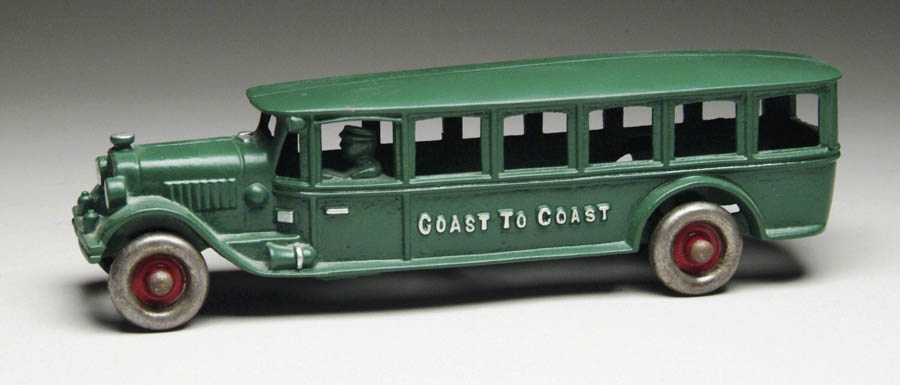 Appraisal: HUBLEY COAST TO COAST BUS Green bus Coast to Coast