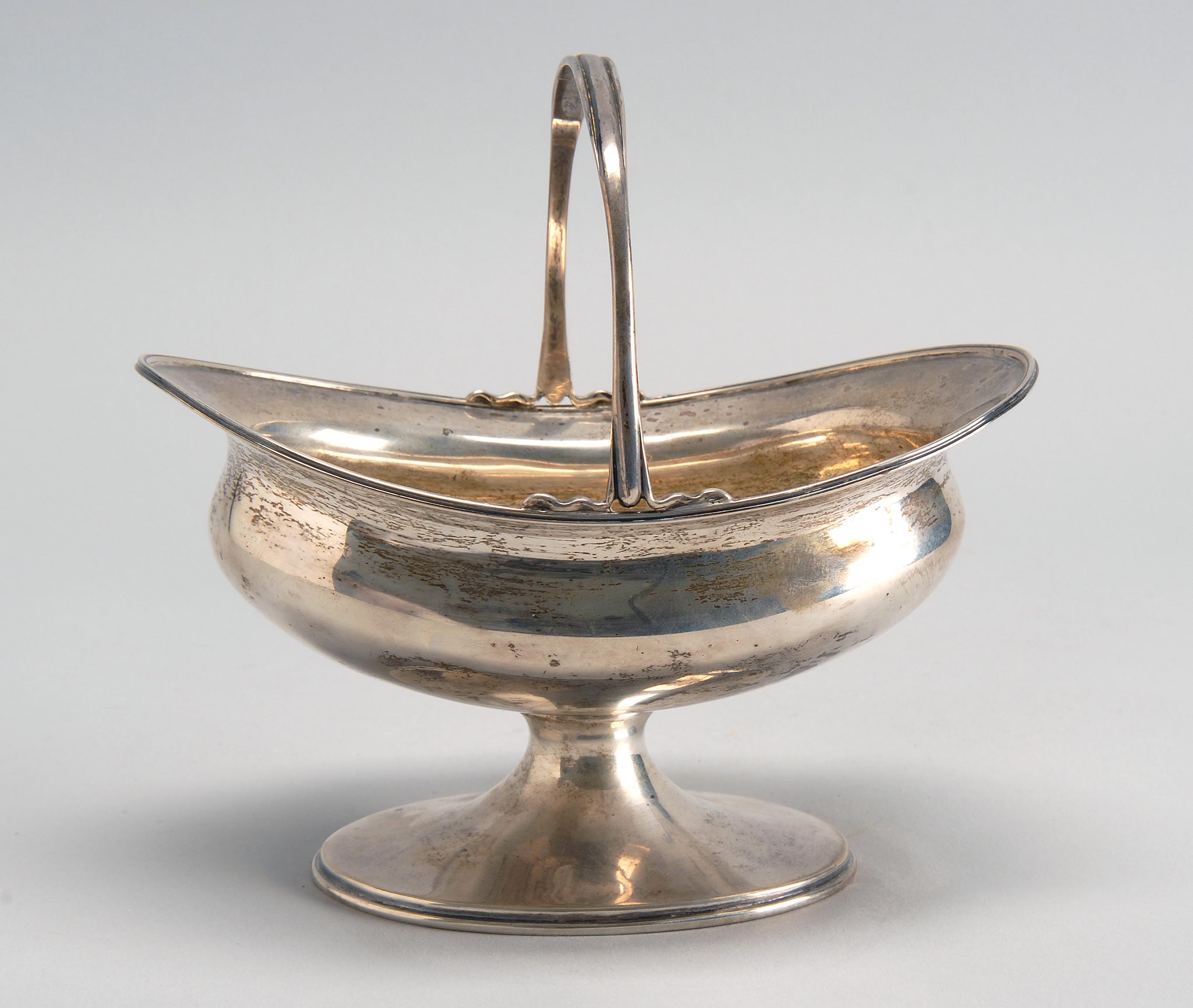 Appraisal: SHIEBLER STERLING SILVER BOWL in a pleasing form with fixed