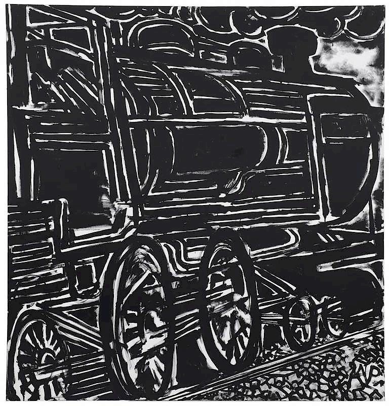 Appraisal: William Pachner New York Florida Czech born The Train II