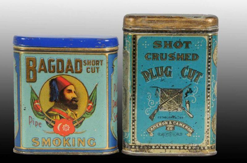 Appraisal: Lot of Tobacco Tins Description Includes one Bagdad vertical pocket