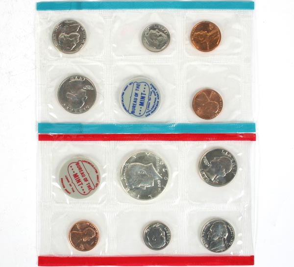 Appraisal: Seven US Mint Sets