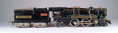 Appraisal: AMERICAN FLYER STANDARD GAUGE - - loco and tender CONDITION