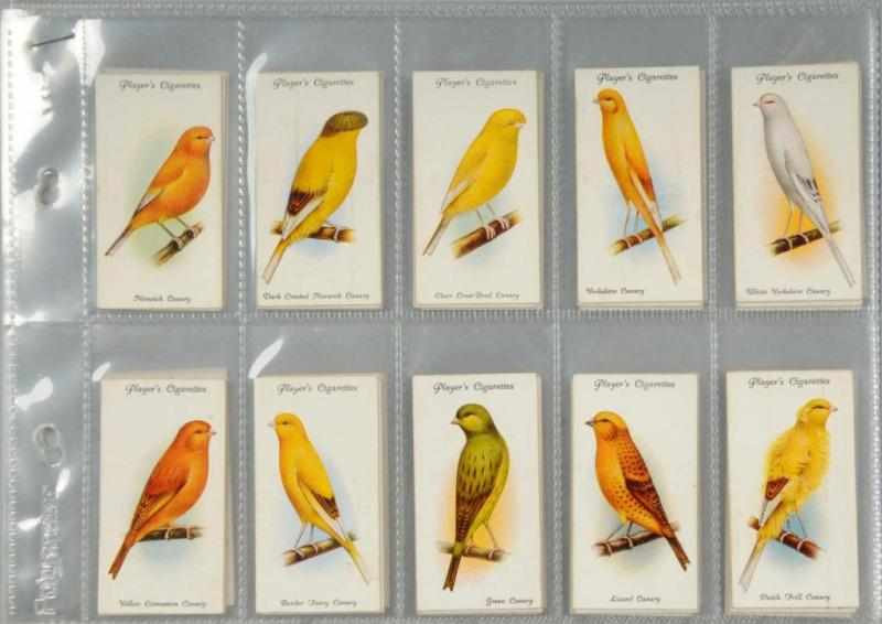 Appraisal: Lot of Bird Tobacco Card Sets Description This lot includes